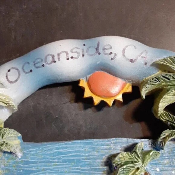 Oceanside CA. Beach scene refrigerator magnet * - Picture 2 of 5